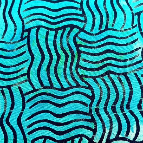 Teal Tribal Square (Wholesale)