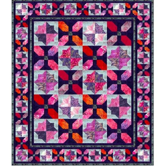 Mixed Berry by 16 Fat Quarters (inc pattern)