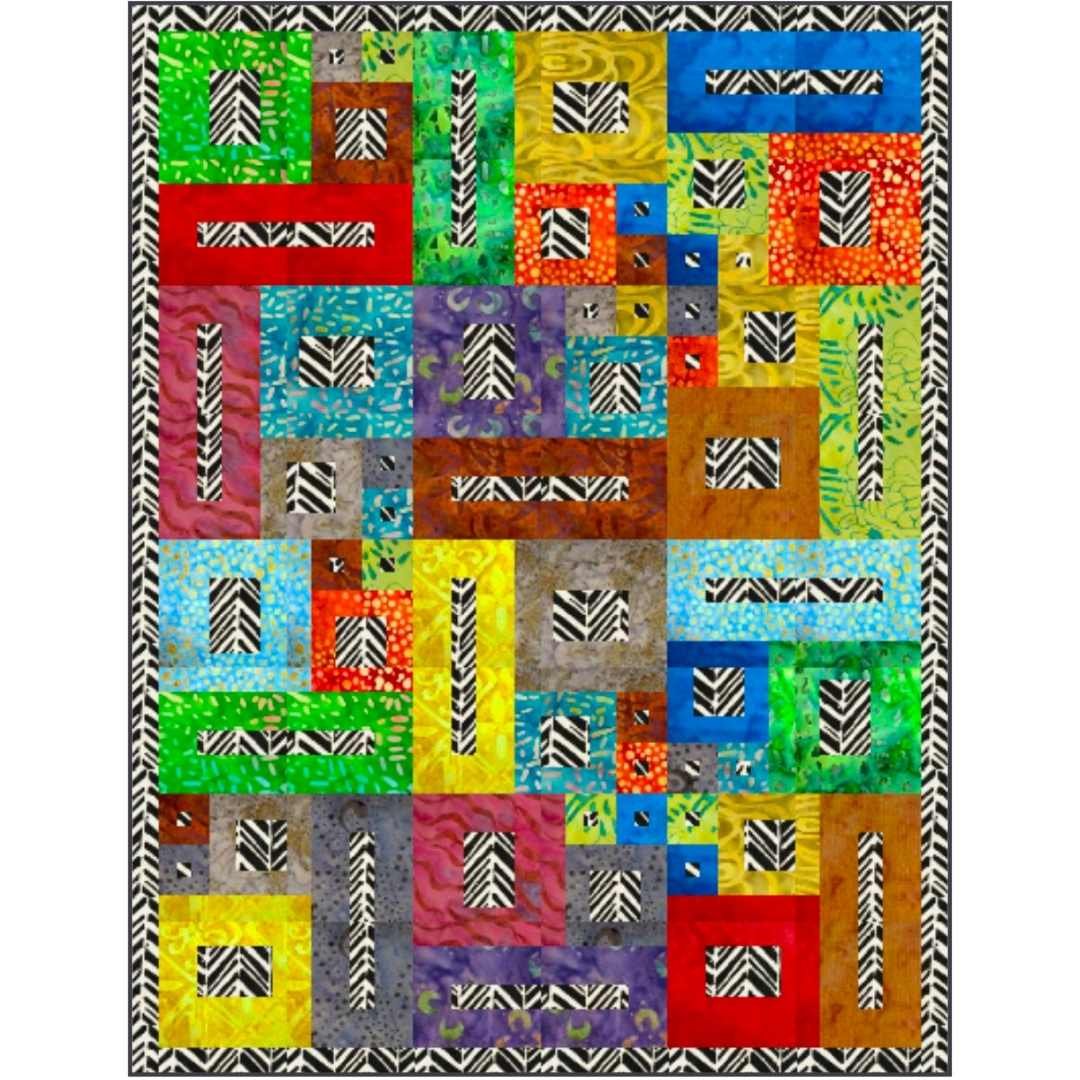 Savannah by 16 Fat Quarters (inc pattern)