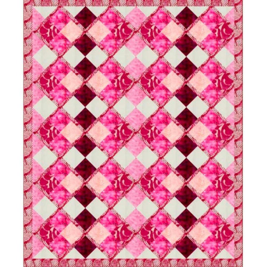 Hibiscus by 16 Fat Quarters (inc pattern)