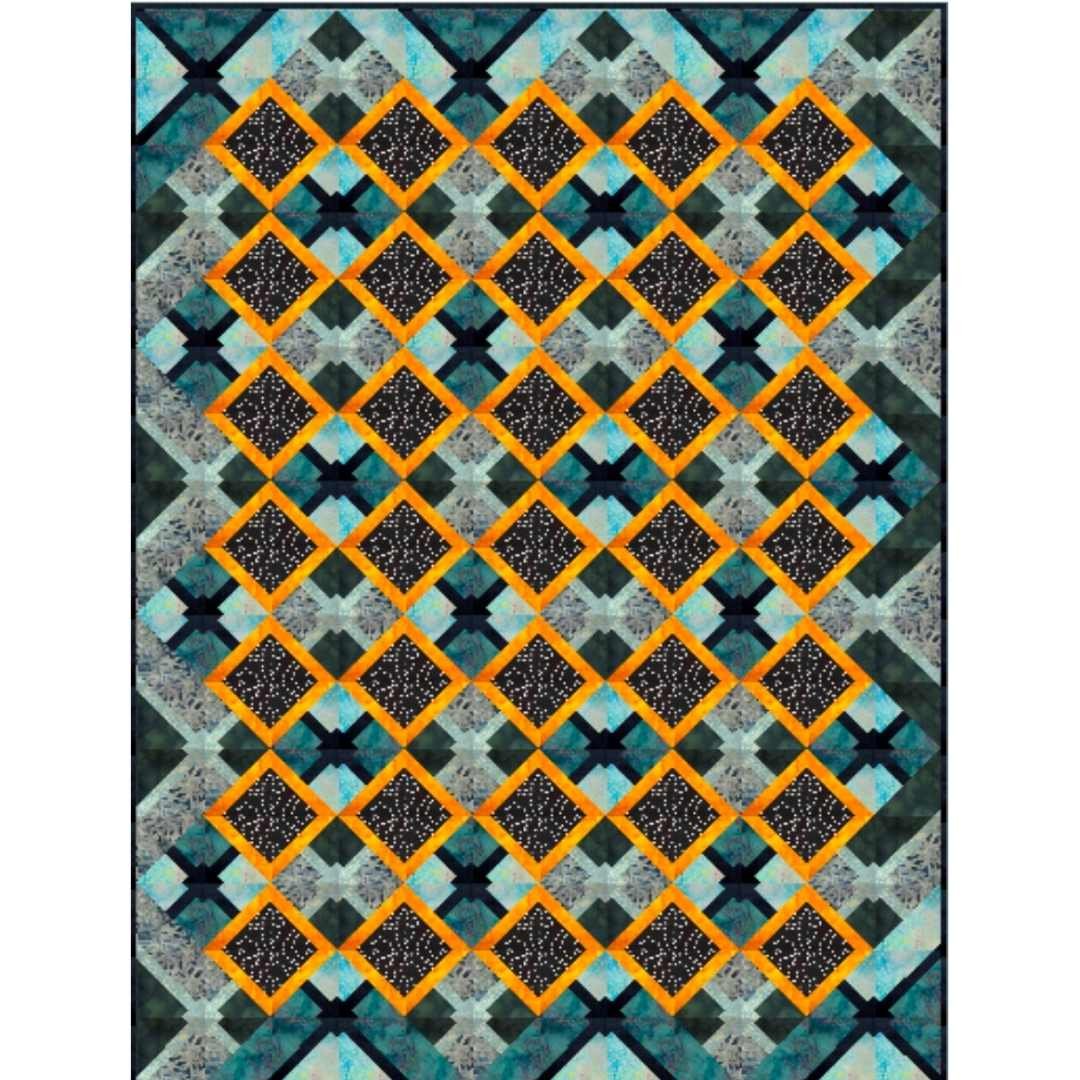 Eye of the Storm by 16 Fat Quarters (inc pattern)