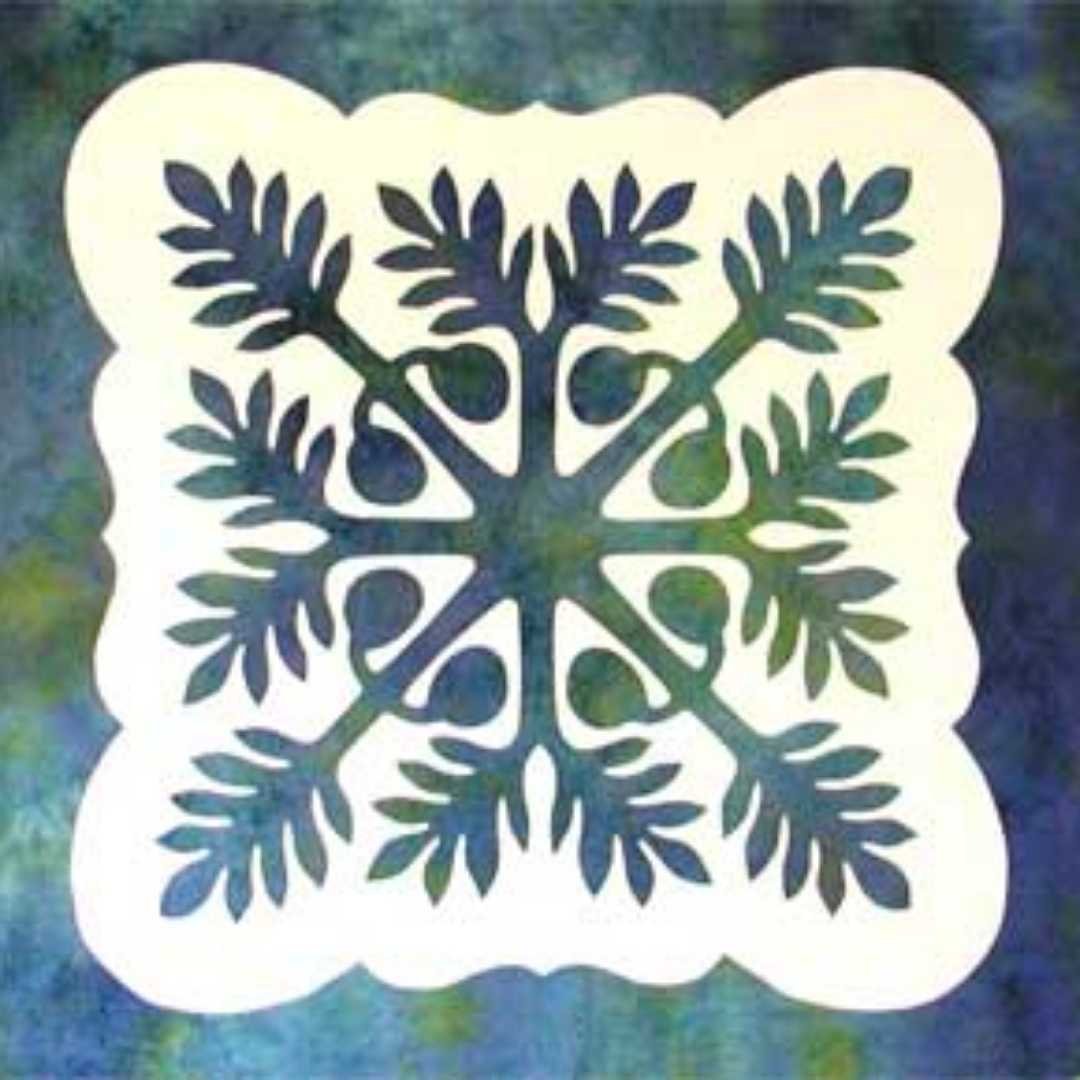 2 Fabric Appliqué Quilt