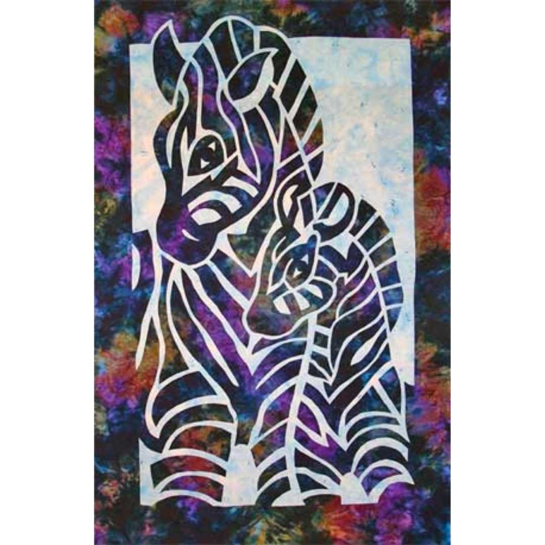 2 Fabric Appliqué Quilt