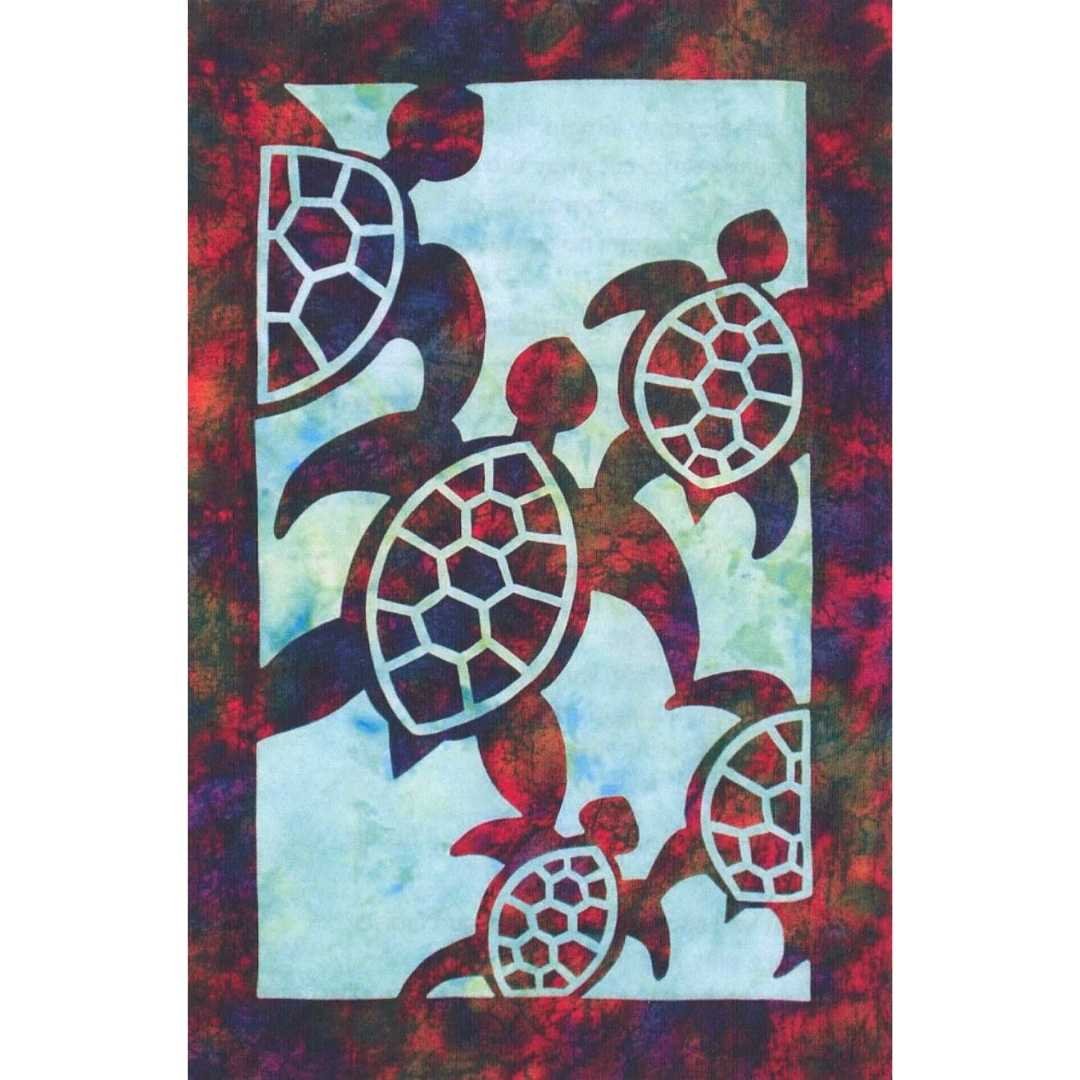 2 Fabric Appliqué Quilt