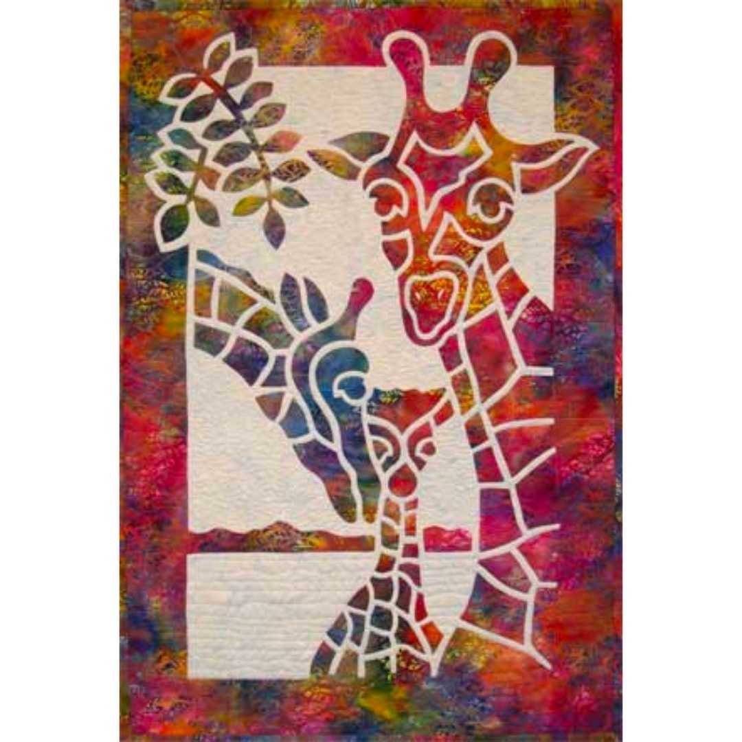 2 Fabric Appliqué Quilt
