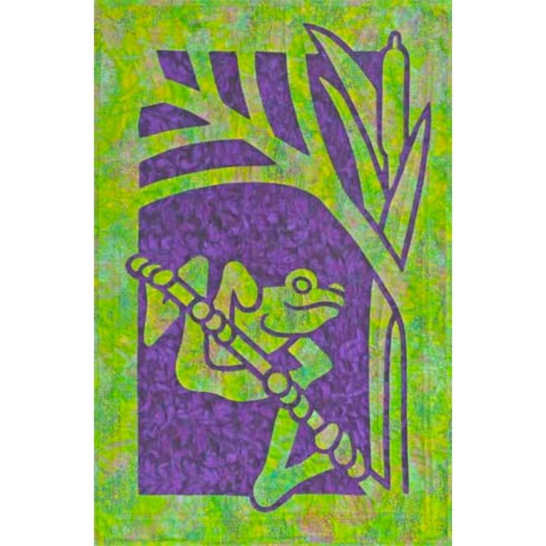 2 Fabric Appliqué Quilt