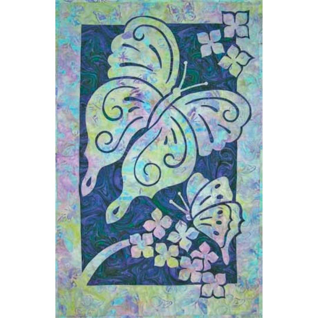 2 Fabric Appliqué Quilt