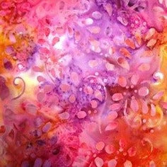 Yellow, Purple, Pink Ferns