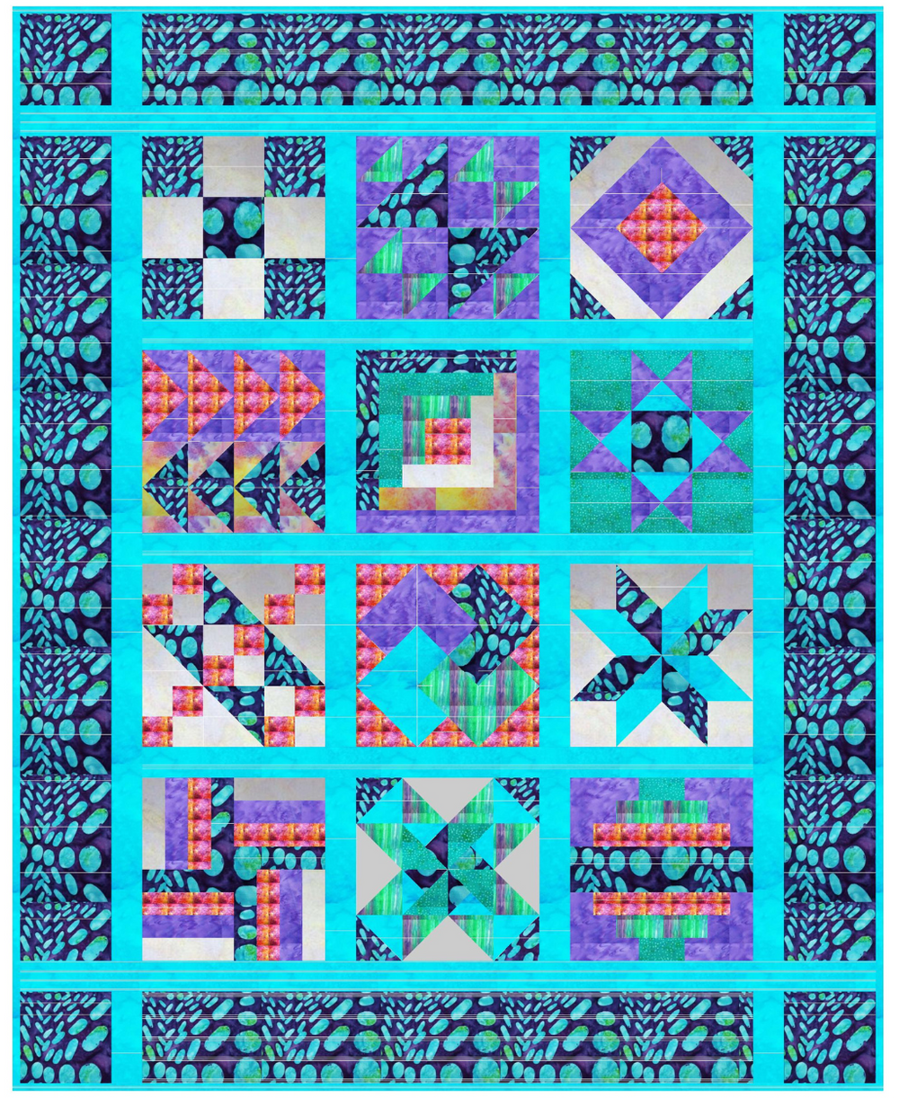 Block Of The Month – Wacky Jacky's Textiles