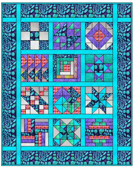 Beginners Quilt by Wacky Jacky's Digital Pattern