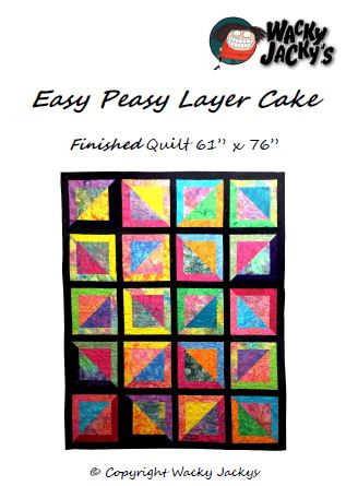 Easy Peasy Layer Cake by Wacky Jacky's Digital Pattern