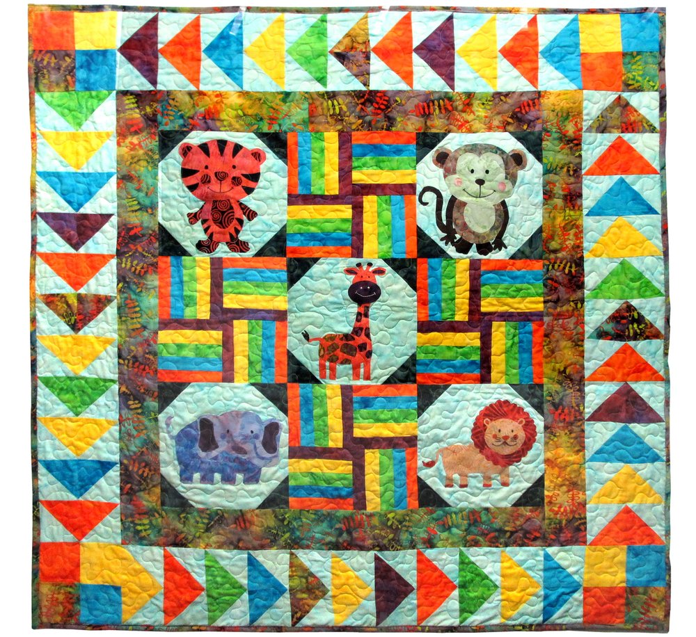 I Spy Animal Quilt by Wacky Jacky's