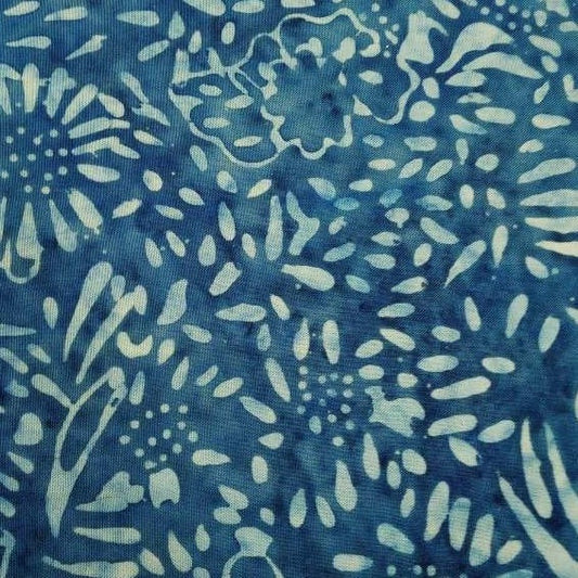 White Flowers on Rayon (Wholesale)