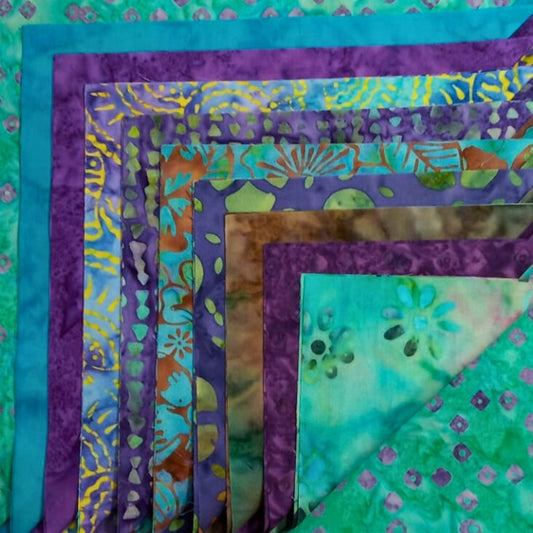Charm Pack - Cute Teals (Wholesale)